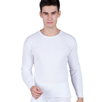 北极绒高档全棉保暖内衣 秋衣秋裤男\/女士圆领