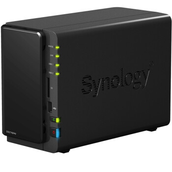 群晖（Synology） DS214play 2盘位 NAS网络存储服务器 （无内置硬盘）