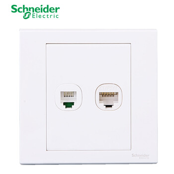 施耐德Schneider开关插座面板 如意电话电脑网