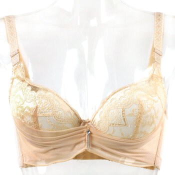 Mawcha 隐形按摩点聚拢侧收调整型<em>文胸</em> 肤色