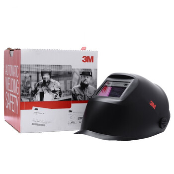 3M 10V焊接面罩 防止焊接弧光自动变光 轻型电焊面罩 10V焊接面具(1个)