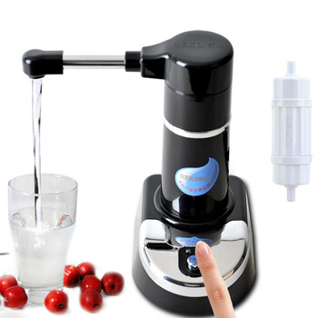 
                                                            新功SEKO 纯净水桶自动压水器电动 桶装水抽水器加水器 烧水壶自动上水器 S3 黑色                