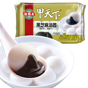 海霸王 甲天下 黑芝麻汤圆 甜香 600g食品类商品-全利兔-实时优惠快报