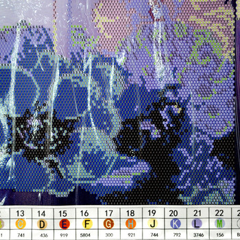 AKS钻石十字绣花满钻5D钻石画钻石绣贴钻画浪漫餐厅钻石秀钻粘画圆钻新款水果系列水钻画 AKS货号Z251(MK1245) 长1.13米*宽0.58米