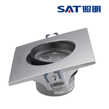 SAT照明为而普系列 特价促销 LED家居灯 天花射灯 方形开孔7-8cm 3W 特价！ 象牙白 3W正白光
