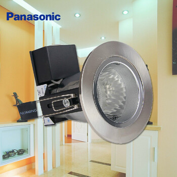Panasonic/松下 HEAC72001S 家用小型筒灯 银色拉丝边框 2.5寸