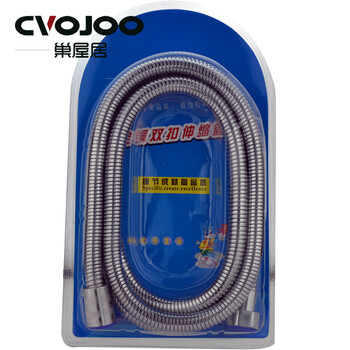 淋浴花洒喷头莲蓬头热水器软管不锈钢加密管加