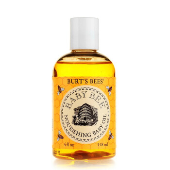 美国原装Burts Bees小蜜蜂日常护理杏仁婴儿油宝宝抚摸按摩油卸妆油 有效舒缓皮肤