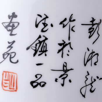 中式陶瓷台灯卧室床头灯欧式客厅书房台灯 复古婚庆装饰台灯 GB1401B