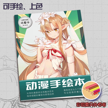 册fate火影黄漫约会全职舰娘刀剑异世界妖尾进击二次元周边线稿临摹本