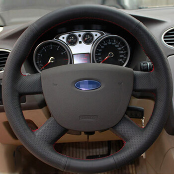 徐记 经典福克斯1.8专车专用汽车手缝真皮方向