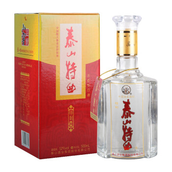 一品泰山52度酒评价,泰山特曲52度原浆酒 泰山牌浓香型白酒52度泰山特曲特制20500ml