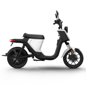 小牛（XIAONIU） 小牛电动车U1 青春版智能锂电电动踏板车 电瓶车 电动代步自行车 白色 升级款 青春标准版,降价幅度5.4%