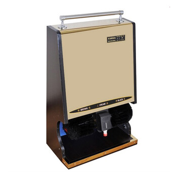 全自动感应擦鞋机公用擦皮鞋机电动擦鞋器钛金