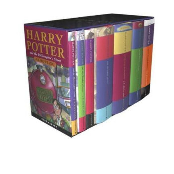 英文原版 哈利波特1-7全集精装(英国儿童封面版