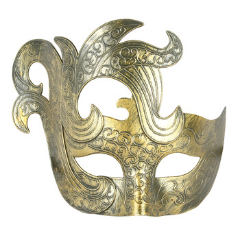 仕彩 珍藏版cosplay电影主题面具 异形大战铁血战士面具 塑料独狼银色
