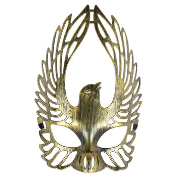 仕彩 珍藏版cosplay电影主题面具 异形大战铁血战士面具 塑料独狼银色