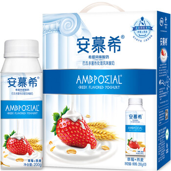 伊利 安慕希希腊风味酸奶 高端颗粒系列 草莓+