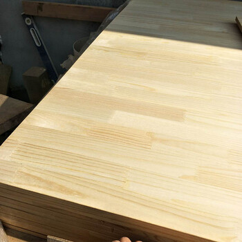 咨询客服送豪礼】实木拼板松木指拼接板大木板材集成板衣柜厨柜板材【图片 