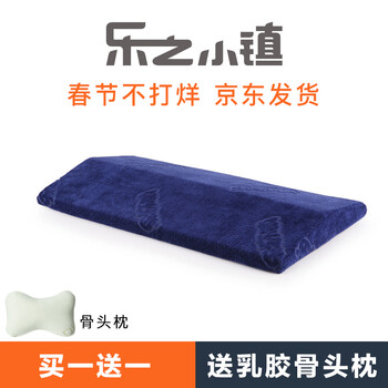 
                                        【买一送一】乐之小镇 慢回弹护腰靠垫 腰椎修复腰靠 孕妇腰枕垫 护腰垫                