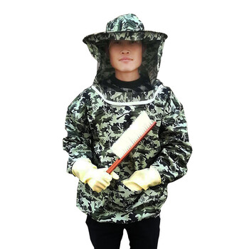 防蜂服全套 透气专用蜜蜂防护服半身养蜂服