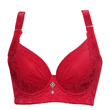 兰萝娜内衣<em>文胸</em> <em>全新</em>养护型<em>设计</em> 深V性感<em>胸罩</em>