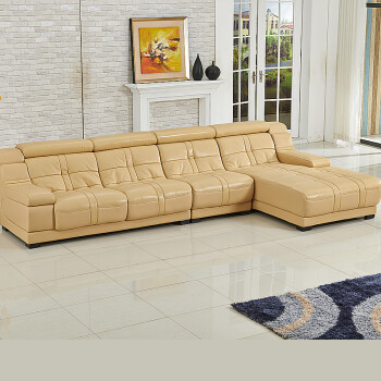 生活基地沙发 真皮沙发 小户型沙发 简约现代沙