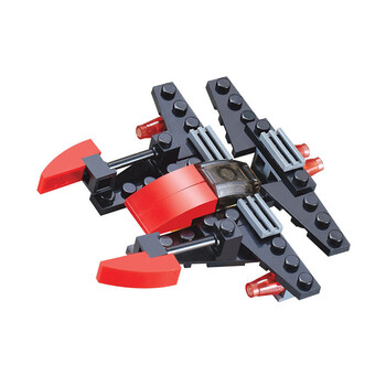 儿童启蒙益智拼插乐高式积木玩具飞机塑料拼组