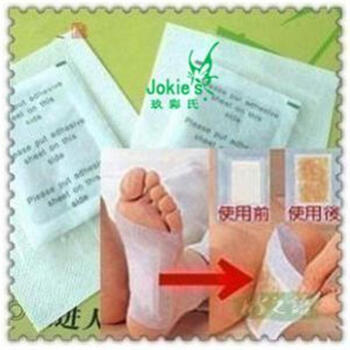 竹炭排毒减脂解疲劳足贴14片盒装
