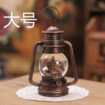 咔托米 复古怀旧手提灯 老式马提灯   怀旧浪漫礼品情人节礼物 创意家居摆件装饰品 复古马提灯 1个装 款式随机