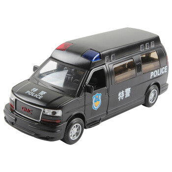司马天科 1:32GMC商务之星香港飞虎队警车特