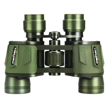 便携式双筒望远镜高倍户外微光夜视高清望远镜观鸟镜演唱会儿童便携望远镜（FEIRSH） 军绿色T18