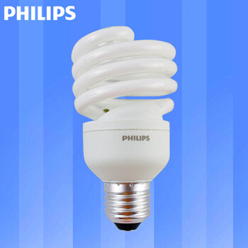 飞利浦PHILIPS  节能灯泡 螺旋型 三基色 E27大螺口 23w 日光色(白光)