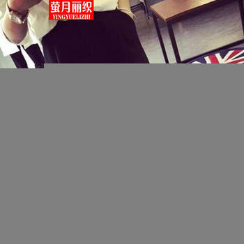 萤月丽织2015春夏季 韩版高腰休闲百搭五分短裤 西装中裤潮女 黑色 L