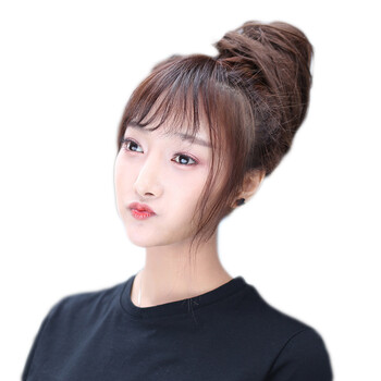 奥搜赫尔(aoosoohair 仿真发半丸子头假发包小丸子花苞头女发圈章鱼