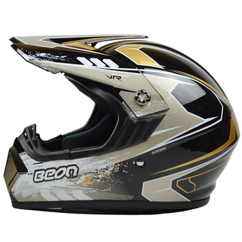 BEON摩托车越野头盔 骑士专业越野盔全盔半