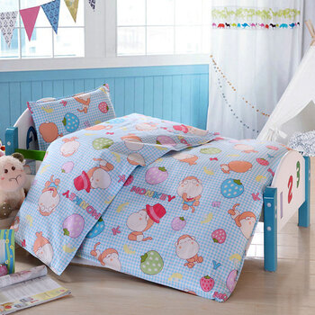 星月恋家纺幼儿园被子儿童卡通纯棉冬被棉花被