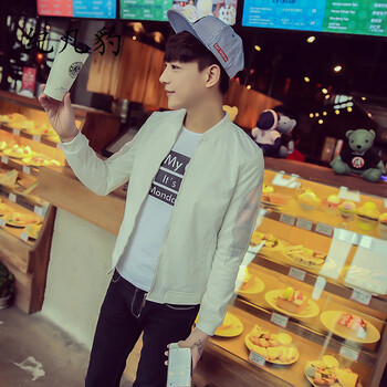 尚夹克数码印男人头数码印花夹克衫加肥加大休