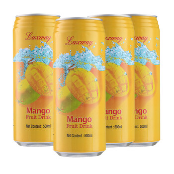 马来西亚进口 乐卡斯(Luxway) 芒果汁饮料 芒果