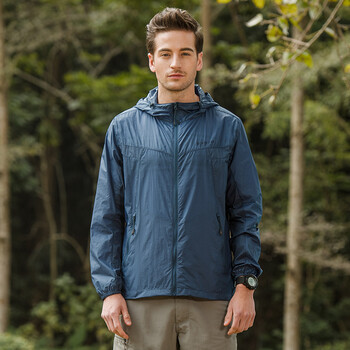 探路者(TOREAD)防晒衣 男女士透气户外风衣 