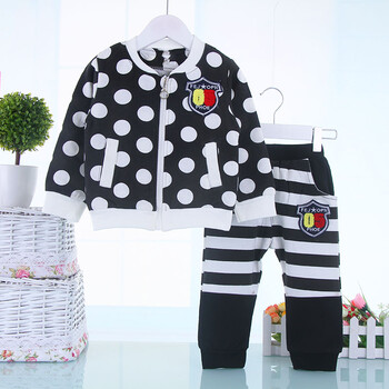 2015新款0-1岁半女宝宝秋冬装套装5-6-7-8个月