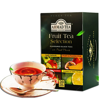 AHMAD TEA ԭװ Ӣ ˮζ40g Ӣʽݲζװ ζ41 40g * 1