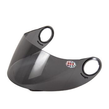 AK品牌头盔镜片 防雾透明 茶色 镀银 七彩 渐黄