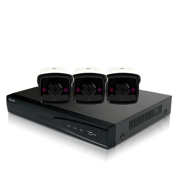 海康威视监控设备套装 高清400万网络监控摄像