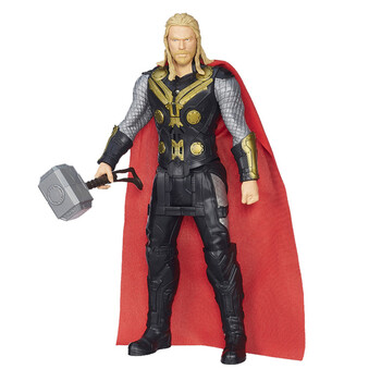 孩之宝Hasbro漫威复仇者联盟2电能公仔 雷神