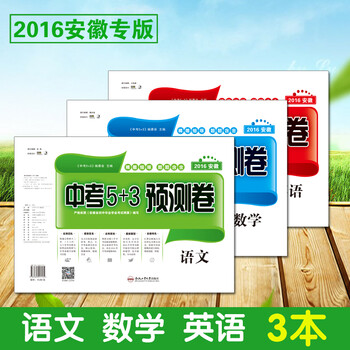 《正版2016新版考纲安徽中考专版中考辅导资