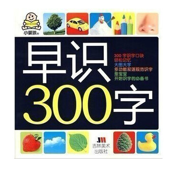 0-3-4岁小婴孩 早识300字 幼儿看图识字\/双语大