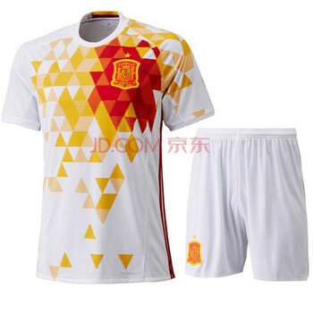 西班牙国家队2016欧洲杯主客场短袖球衣8号哈