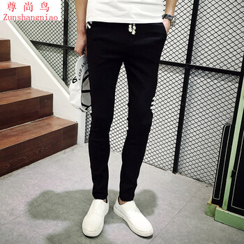 尊尚鸟2016春季新款男士休闲裤韩版修身休闲