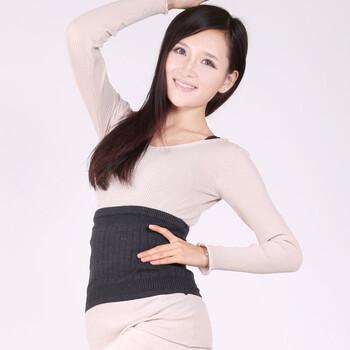 
                                        保暖羊绒羊毛男女保健 护肚子 暖宫 护胃 仿獭兔绒 护腰护膝礼盒装 护腰 黑色                